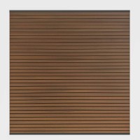SYSTEM NEO Platinum Zaunfeld-Set Teak Braun