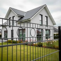 Schmuckzaun Kassel Komplettset 6/5/6 Anthrazitgrau RAL7016