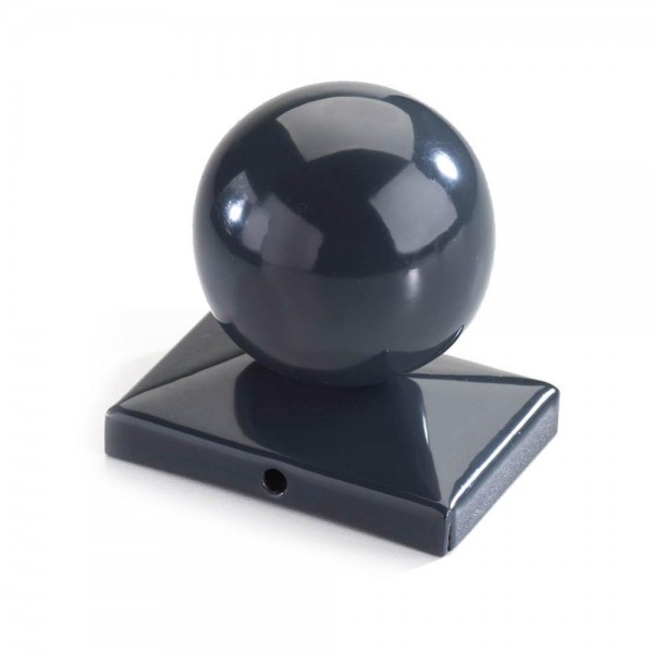Kugelkappe, 50 mm, für 60 x 40mm Pfosten