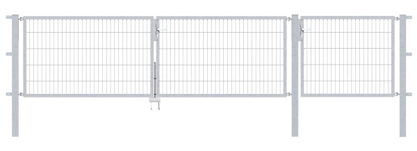 Gartentor Flex 6, 3-flg., Breite 4750 mm (1250/1750/1750mm)