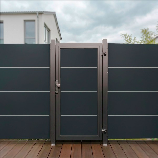 SYSTEM BOARD Tor-Set XL Schiefer Breite 1250mm Höhe 1800mm