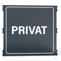 Zaunschild "Privat"