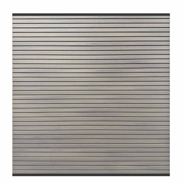 SYSTEM NEO Platinum Zaunfeld-Set Taupe Grau