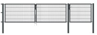 Gartentor Flex 8, 3-flg., Breite 4750 mm (1750 x 1750mm / 1250mm)