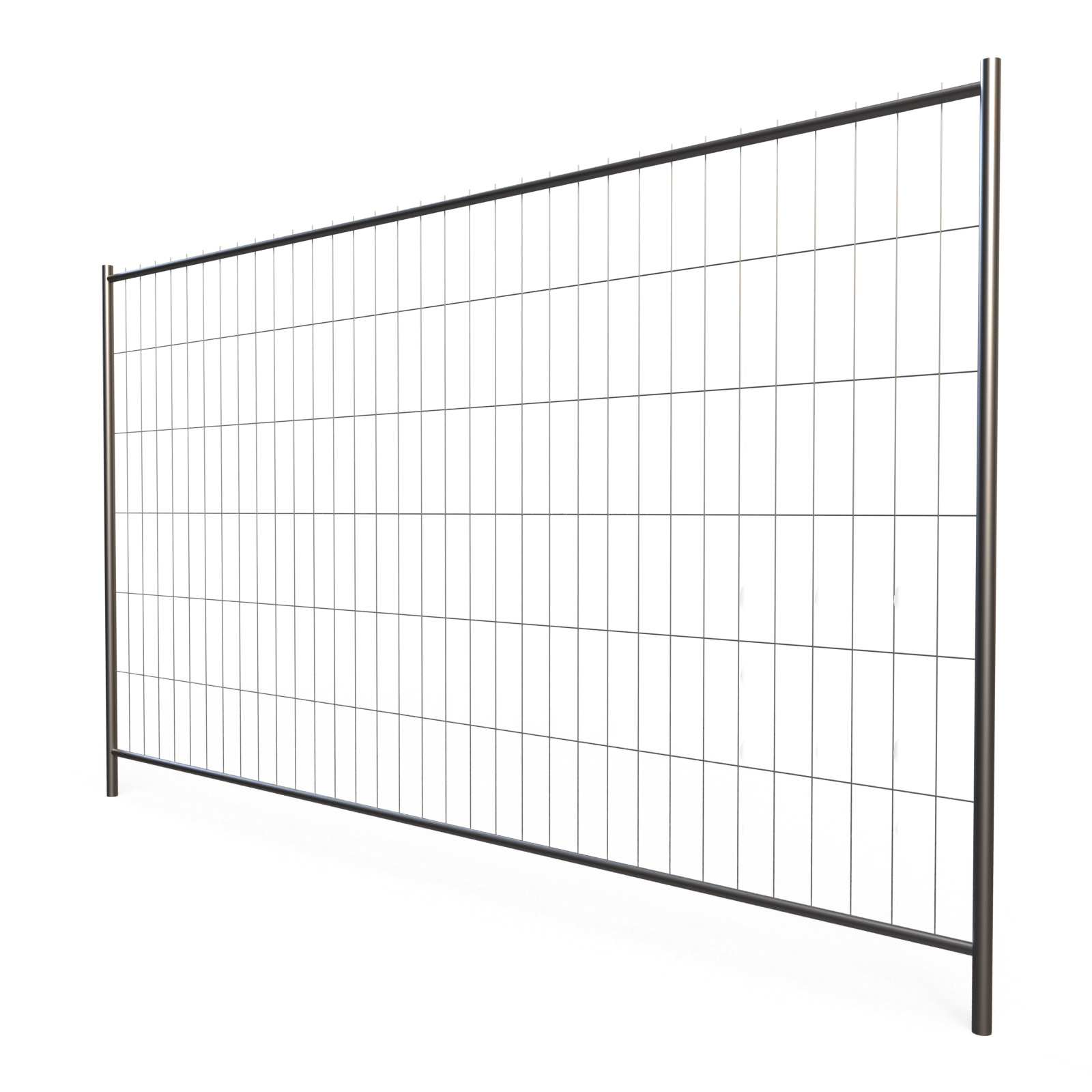 Bauzaunmatte F2 SUPERMEDIUM mit Überhänge 3,5 x 2m 11 kg Mobile