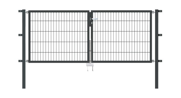 Gartentor Flex 8, 2-flg., Breite 2500 mm
