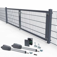 Elektr. Kombitor Premium, 2-flg., Breite 4000 mm