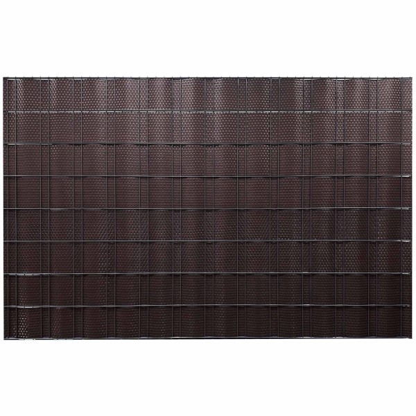 System PVS Rattan Dunkelbraun