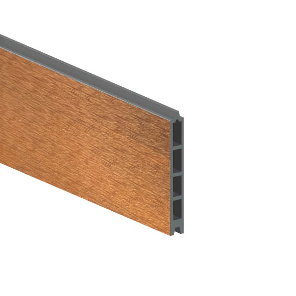 Muster von SYSTEM WPC Platinum Teak-Braun