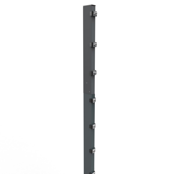 MEGA Zaunpfosten 80x40mm zweitlg. - Zaunhöhe ab 2230mm
