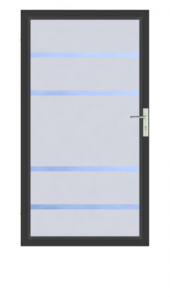 SYSTEM Glas Tor-Set individuelle Höhe und Breite