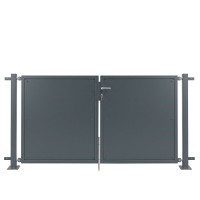 Gartentor FlexPro, 2-flg. Breite 3000 mm, symmetrisch