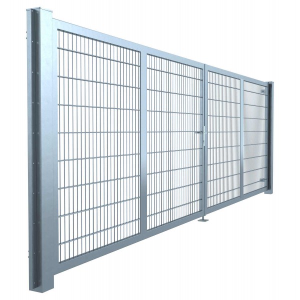 Gartentor "Universal" 2-flg., Breite 5500 mm