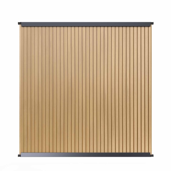 SYSTEM NEO Platinum senkrecht Zaunfeld-Set Lärche