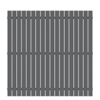 Alu-Zaun Squadra Anthrazit 180x180cm