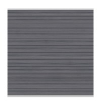 SYSTEM WPC Platinum Zaunfeld-Set, grau
