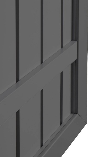 Squadra Anthrazit AluTor DIN Links 98 x 180 cm Squadra Tore