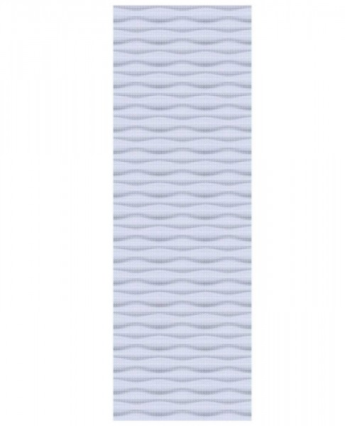 Flow Gitter Silber 60x180cm