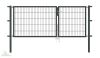 Gartentor Flex 6, 2-flg., Breite 2500 mm (1000/1500mm)