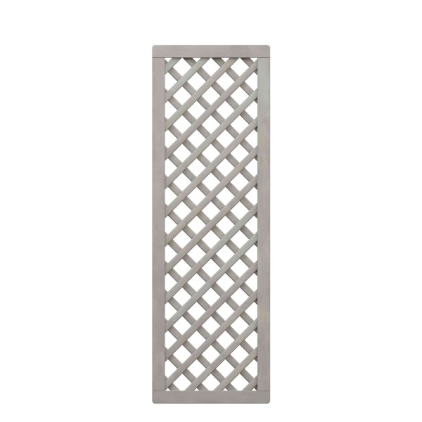 Rankgitter diagonal Grau 59 x 179 cm