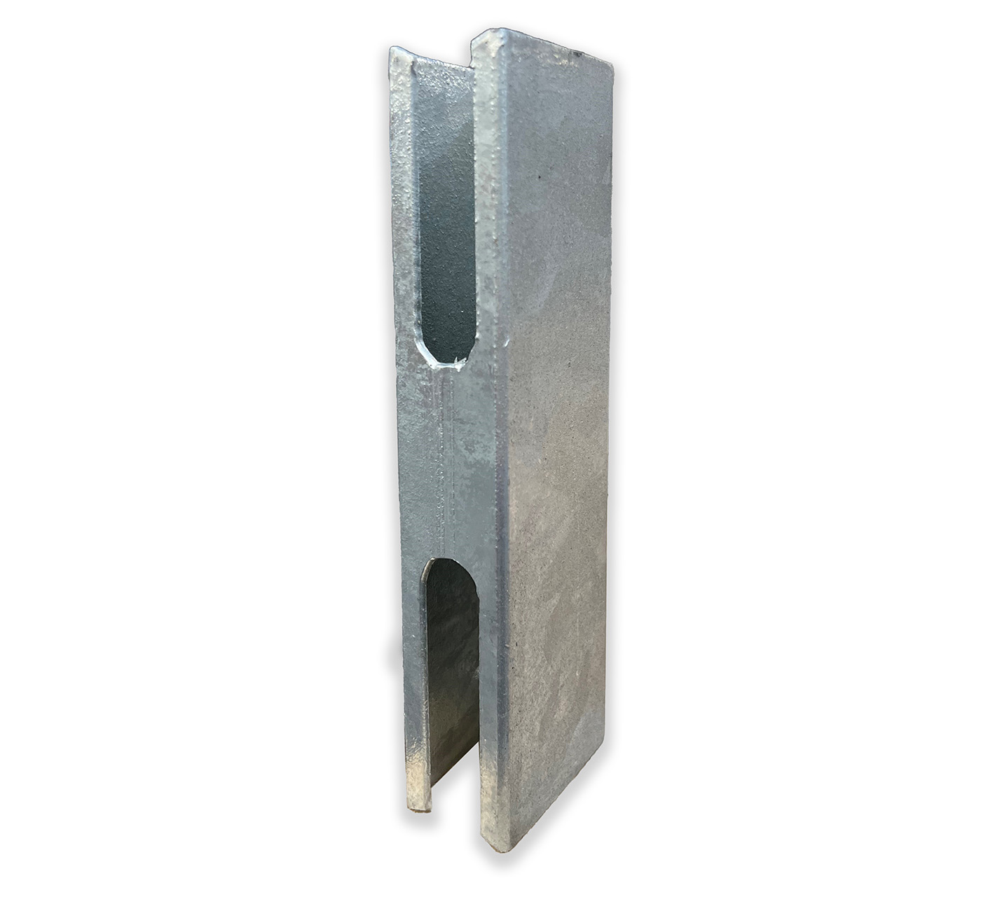 Verbindungsstück für Pfostenverlängerung, 200 mm, feuerverzinkt