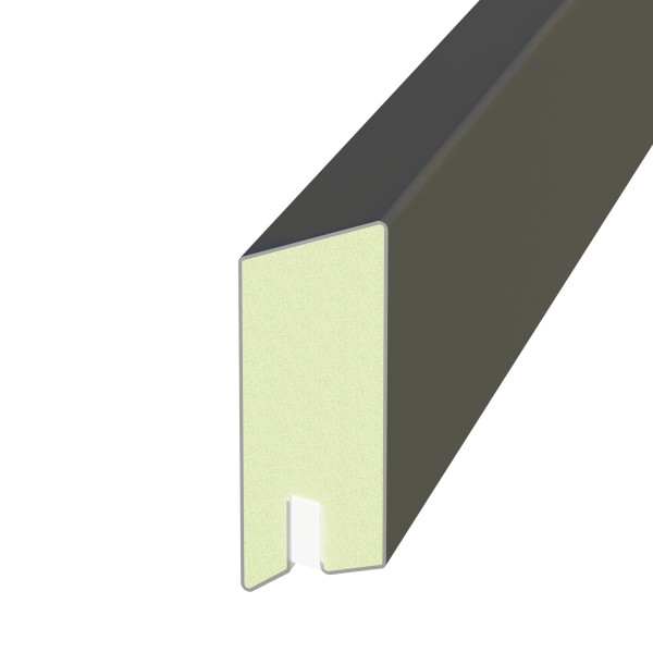 SYSTEM Rhombus Lichtleiste anthrazit