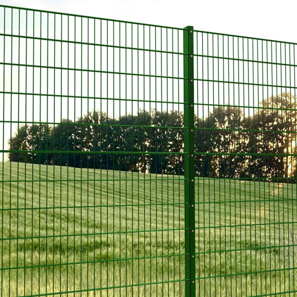 MEGA-Set: 868 Matte/80x40 mm Pfosten in RAL 6005