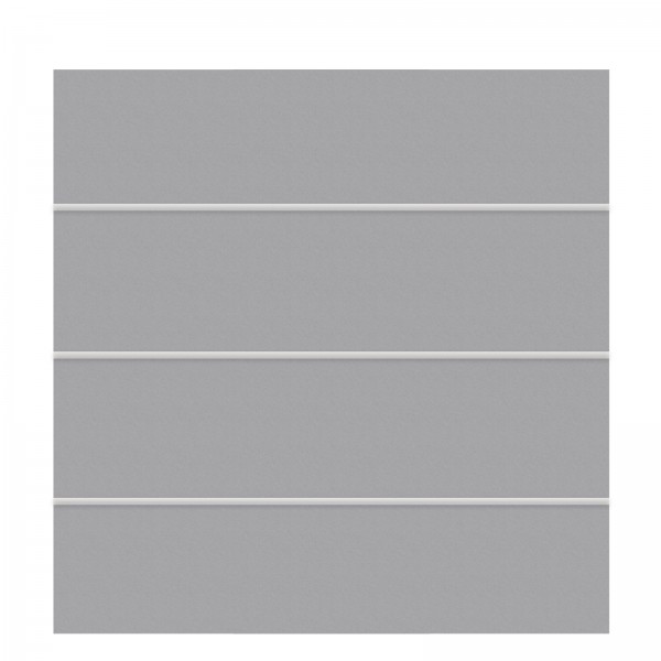 BOARD XL Zaun- Set 178x180cm titangrau