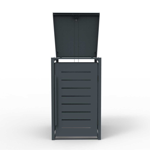 Metall Mülltonnenbox Genf 1-er Box