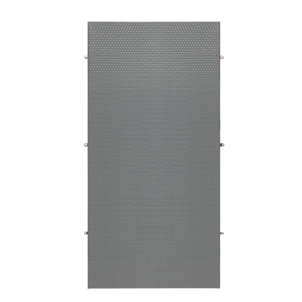 Sichschutz "Typ Rattan", Breite 900mm, grau