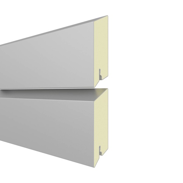 SYSTEM RHOMBUS Silber Einzelprofil 2er Set