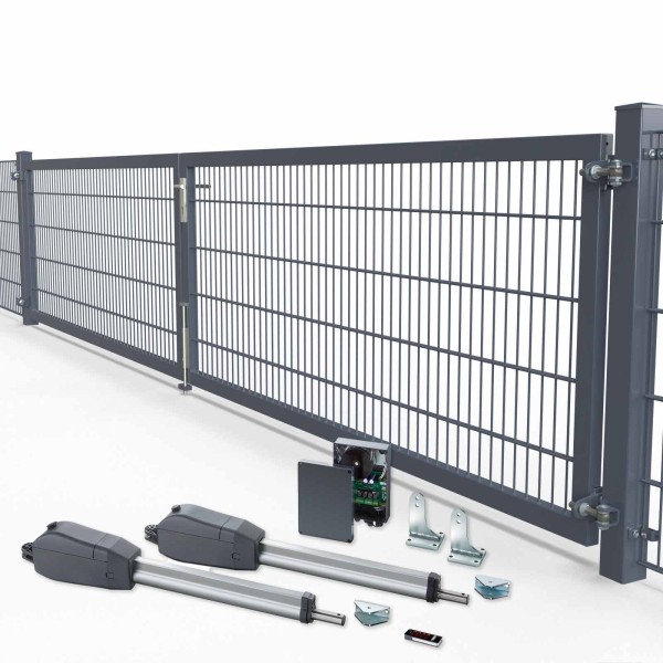 Elektr. Kombitor Premium, 2-flg., Breite 6000 mm