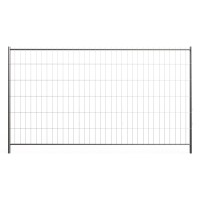 Bauzaunmatte Tempofor Protect Classic mit Überhänge 3,5 x 2m - 13 kg