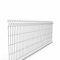 3D Einstabmattenzaun 2000mm Breite 4mm Drahtstärke