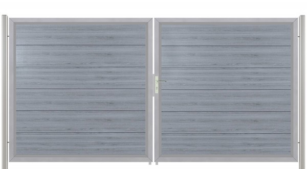 SYSTEM WPC Platinum XL Doppeltor-Set