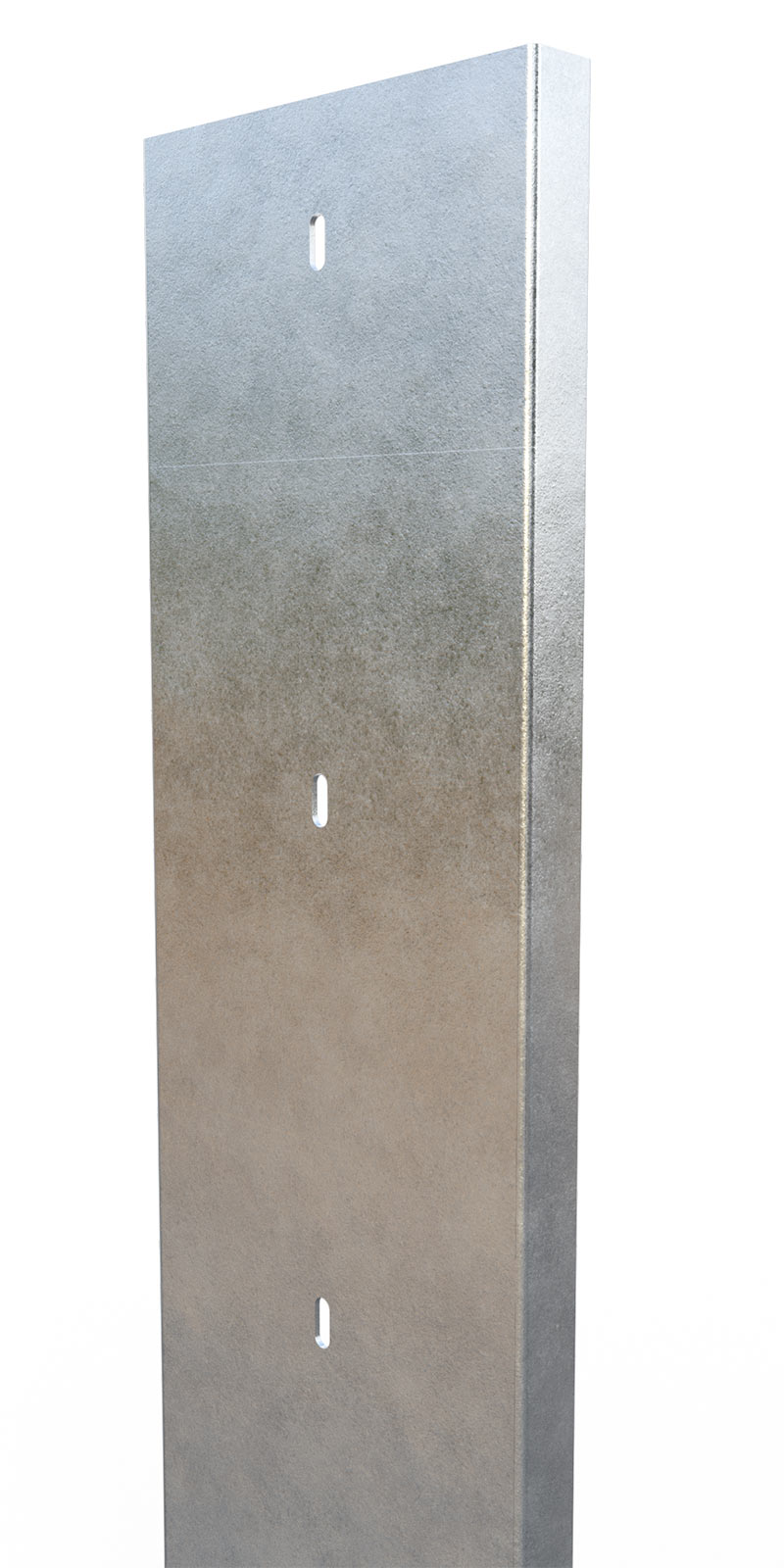 Gabionenpfosten S20, Verzinkt, Tiefe 200mm 640mm Verzinkt