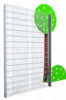 Gabione Marienfels M10 mit Maschng 120 x 18 mm
