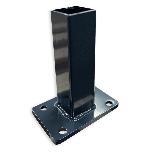Bodenplatte für Torpfosten 60x60mm