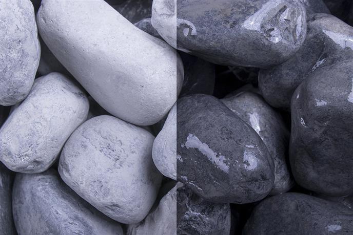 Nero Ebano getrommelt, Körnung 40-60 250 kg