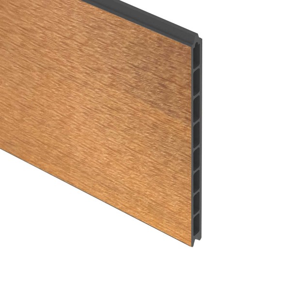 Muster von SYSTEM WPC XL Platinum Teak-Braun