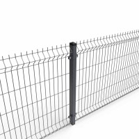 3D 2,5m Matten Komplettset in RAL 7016, Anthrazit