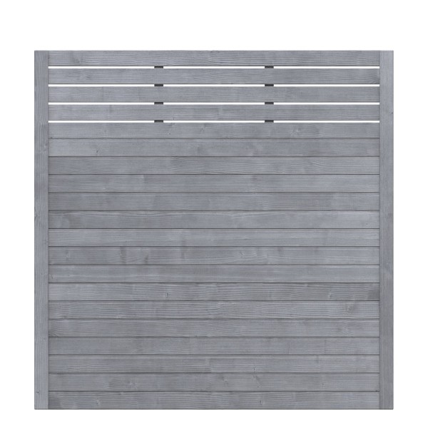 NEO DESIGN Grau mit Gitter 179 x 179 cm