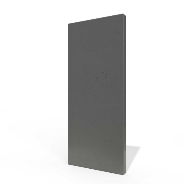 Design Stele - Vintage Anthrazit 750 mm Breite inkl. Bodenanker