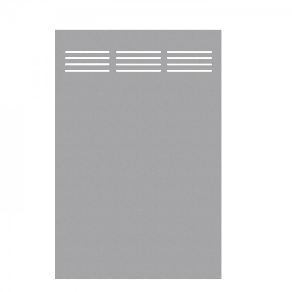 Board- Element Slot- Design titangrau 120x180cm