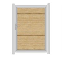 SYSTEM ALU XL Tor-Set in Lärche Breite 1250mm Höhe 1800mm