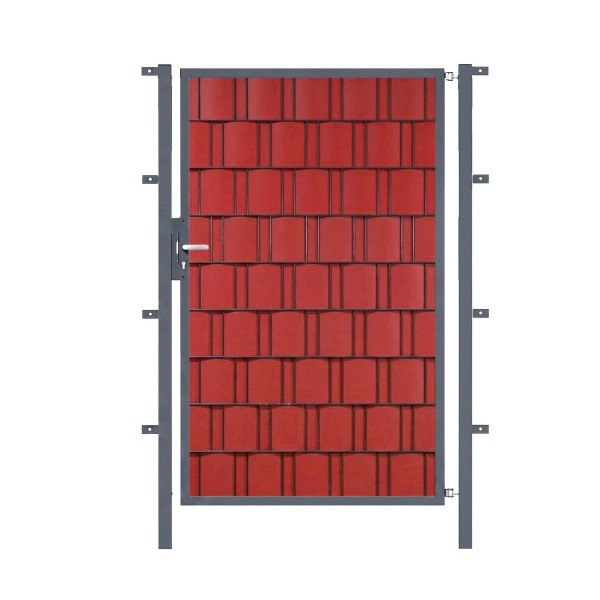 System PVS Einzeltor Rot