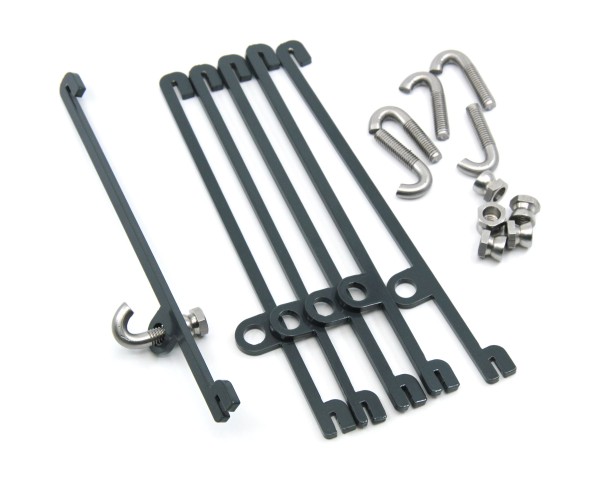 Anbindung C-Profile - Doppelstabmatte (6 Stk.)