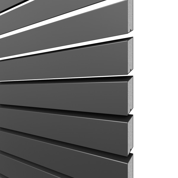 SYSTEM RHOMBUS Anthrazit 180 x 90 cm Zaunfeld