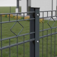 Schmuckzaun Fürth Komplettset 6/5/6 Anthrazitgrau RAL7016