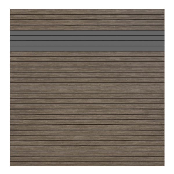 Rhombus Mix-it Vintage Oak/Anthrazit 180x180cm